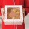 Festive Rudolph Reindeer Treat Box Set – 6 Holiday Boxes with Tags, Twine & Gold Foil Accents for Gifts